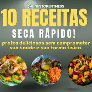 Imagem de capa para o Ebook 10 RECEITAS PRÁTICAS E SAUDÁVEIS 