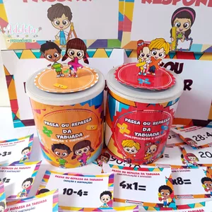 Imagem de capa para o Ebook Combo da Tabuada (adição, subtração, multiplicação e Divisão)