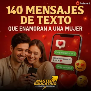 Imagen de portada para Ebook 140 MENSAJES DE TEXTO QUE ENAMORAN A UNA MUJER