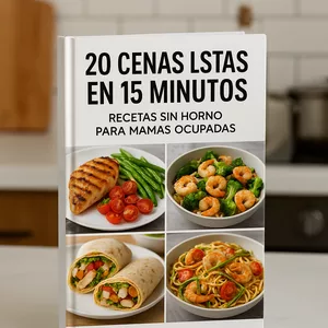 Imagen de portada para Ebook 20 Cenas Listas en 15 Minutos