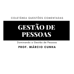 Imagem de capa para o Ebook Livro de Questões Comentadas de Gestão de Pessoas - FGV