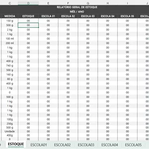 Imagem de capa para o Curso online Planilha para controle de estoque - Escolas