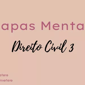 Imagem de capa para o Ebook Mapa Mental - Direito Civil 3