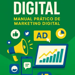 Imagem de capa para o Ebook Marketing Prático do Digital  