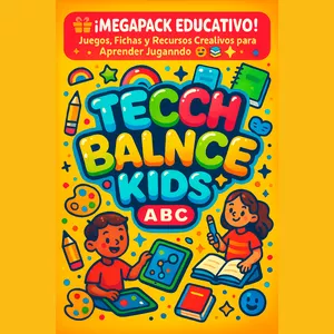 Imagen de portada para Curso online 🚀 Pack Explora y Aprende con Tech Balance Kids 📚