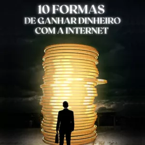 Imagem de capa para o Ebook 10 Maneiras de ganhar dinheiro com a internet