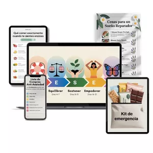 Imagen de portada para Curso online Sana tu Mente a Través de tu Dieta: Guía de Alimentación para Ansiosos