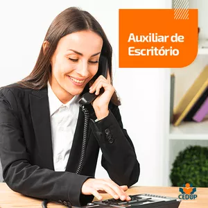 Imagem de Auxiliar de Escritório criado por CEDUP - Centro de Educação Profissional na hotmart