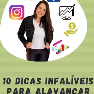 Imagem de capa para o Ebook 10 Dicas Infalíveis Para Alavancar suas vendas no Marketing Digital