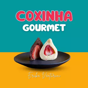 Imagem de capa para o Curso online Coxinha de Morango com Brigadeiro Gourmet