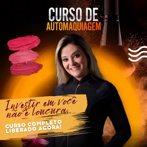 Imagem do curso Curso de Automaquiagem: Realce Sua Beleza!