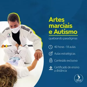 Imagem de capa para o Curso online CURSO ARTES MARCIAIS E AUTISMO (QUEBRANDO PARADIGMAS) MÓDULO I