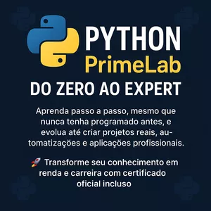 Imagem do curso Python PrimeLab – Do Zero ao Expert 