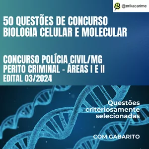 Imagem de capa para o Ebook Concurso Polícia Civil/MG - Perito Criminal