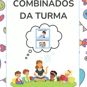 Imagem de capa para o Ebook Combinados de Turma 