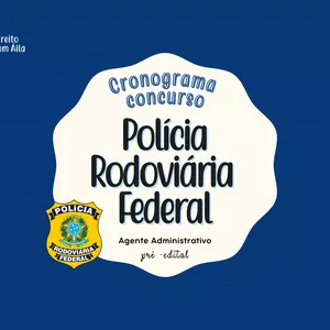 Imagem de capa para o Ebook Cronograma para o concurso da PRF - cargo de agente administrativo - pré-edital