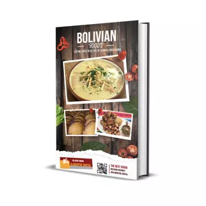 Imagen de portada para Ebook LAS MEJORES RECETAS DE COMIDA BOLIVIANA 