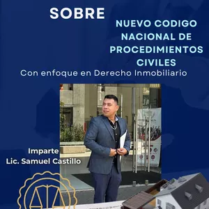 Imagen de portada para Curso online Nuevo código nacional de procedimientos civiles (Enfoque Inmobiliario)