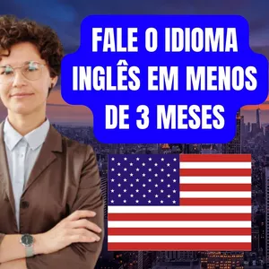 Imagem de capa para o Ebook Aprender inglês em apenas 3 meses