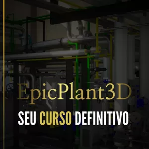 Imagem de capa para o Curso online EpicPlant3D - Curso de Autocad Plant 3D