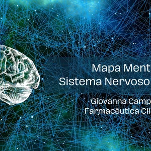 Imagem de capa para o Ebook MAPA MENTAL - Sistema Nervoso Central