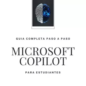 Imagen de portada para Ebook Guía Completa: Cómo Usar Microsoft Copilot Paso a Paso para Estudiantes