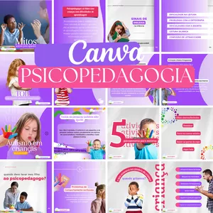 Imagem de capa para o Curso online CANVA PSICOPEDAGOGIA