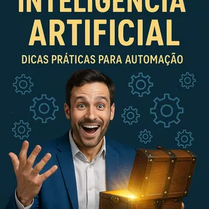 Imagem de capa para o Ebook Como Dominar a Inteligência Artificial: Dicas Práticas para Automação