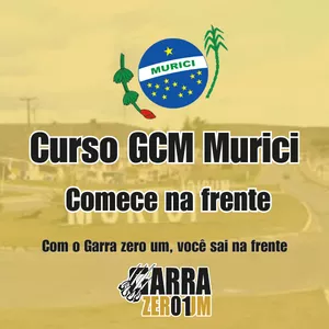 Imagem de capa para o Curso online CURSO GCM MURICI - AL