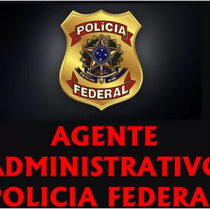 Imagem de capa para o Ebook Apostila PF - Agente Administrativo 2024