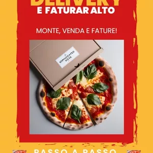 Imagem de capa para o Ebook COMO MONTAR SUA PIZZARIA DELIVERY E FATURAR ALTO