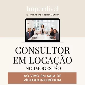Imagem de capa para o Evento online Formação de Consultores em Locação no ImoGestão