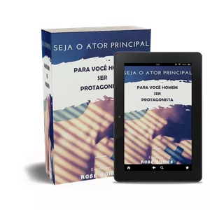 Imagem de capa para o Ebook livro digital- Exclusivo para HOMENS- SEJA O ATOR PRINCIPAL