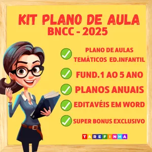 Imagem do curso KIT PLANO DE AULA 2025