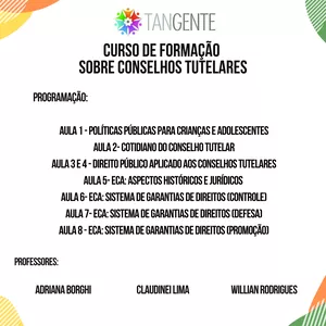 Imagem de capa para o Curso online Curso de Formação sobre Conselhos Tutelares