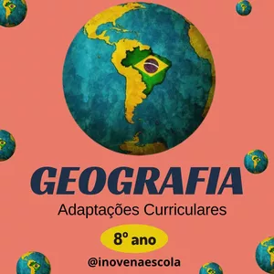 Imagem do curso Geografia 8º ano - Atividades Adaptadas