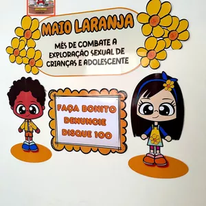 Imagem de capa para o Ebook 🧡 *Painel Maio Laranja*🧡
