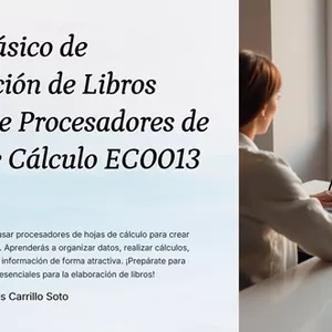 Imagen de portada para Curso online Curso Básico de Elaboración de Libros Mediante Procesadores de Hojas de Cálculo (EC0013)