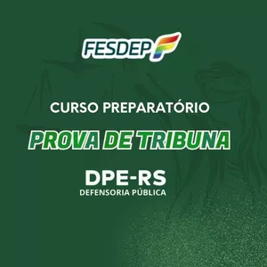 Imagem de capa para o Curso online Curso Preparatório Prova de Tribuna DPE/RS