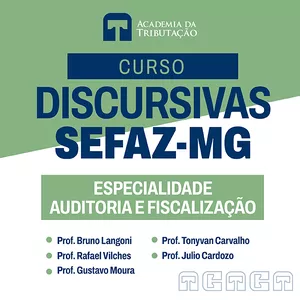 Imagem de capa para o Curso online Discursivas - SEFAZ-MG (Auditoria e Fiscalização)