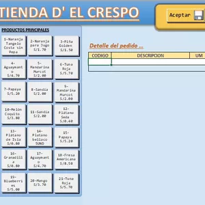 Imagen de portada para Curso online Punto de Venta- Excel