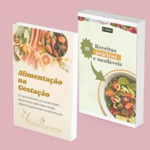 Imagem de capa para o Ebook Alimentação na Gestação e Controle do Diabetes Gestacional