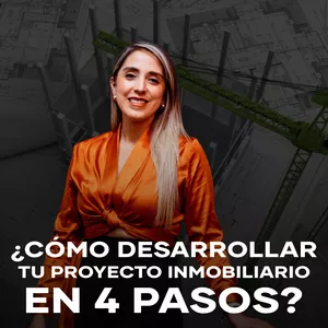 Imagen de portada para Ebook Desarrolla tu proyecto Inmobiliario en 4 pasos