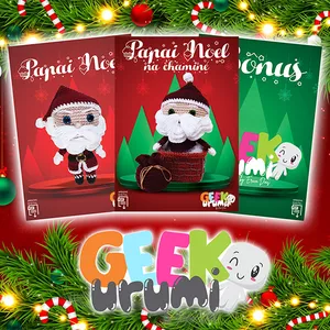 Imagem de capa para o Ebook Combo Amigurumis de Natal