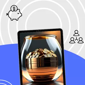 Imagem de capa para o Ebook Organizando suas Finanças em 5 Passos Simples