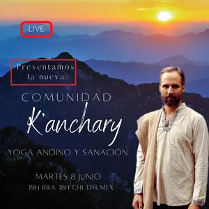 Imagen de portada para Curso online COMUNIDAD  K'ANCHARY Clases de Yoga Andino y Sanación