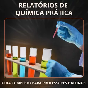 Imagem de capa para o Ebook Relatórios de Química Prática