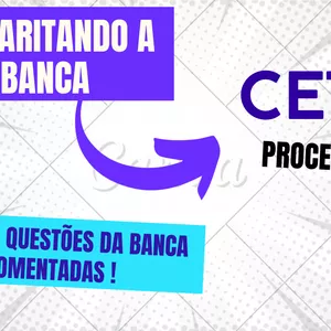 Imagem de capa para o Curso online GABARITANDO A BANCA CETAP - PROCESSO PENAL
