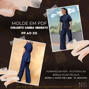 Imagem de capa para o Curso online ✨[Molde em PDF] - Conjunto Sabina Simonato ID 4159515 [PP ao XG]