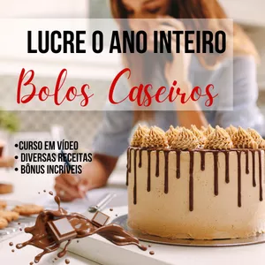 Bolos Caseiros: Aprenda a Criar Bolos Incríveis na sua Cozinha